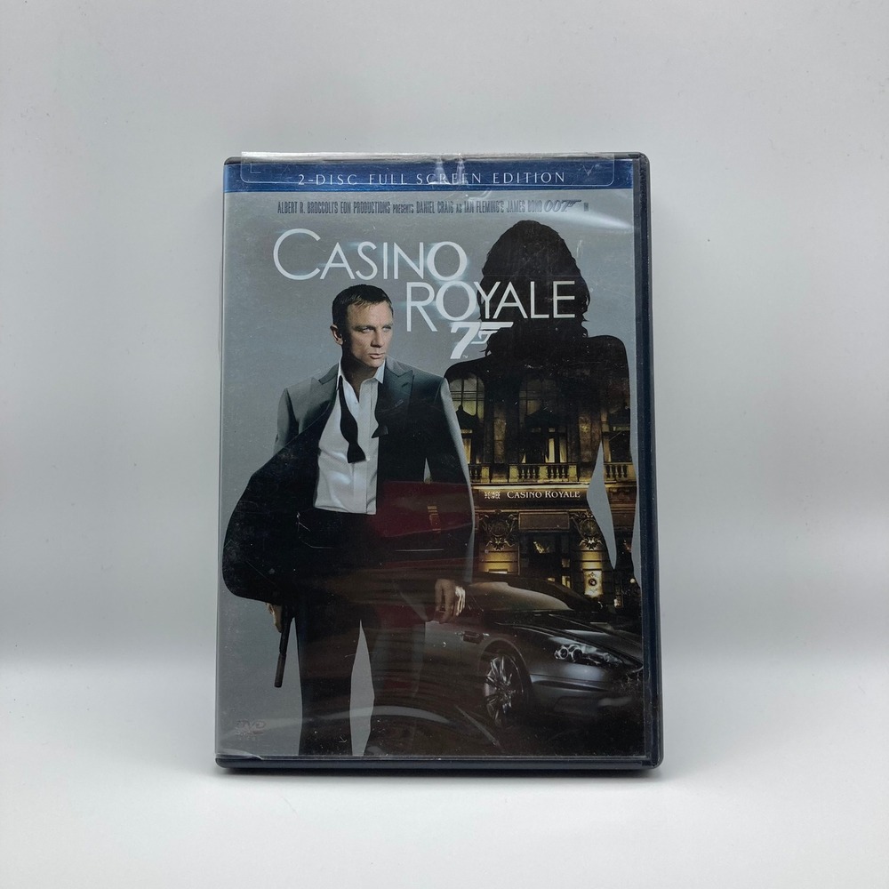 Casino Royale James Bond 007 DVD Daniel Craig 2-Disc Full Screen Edition 2006NEW